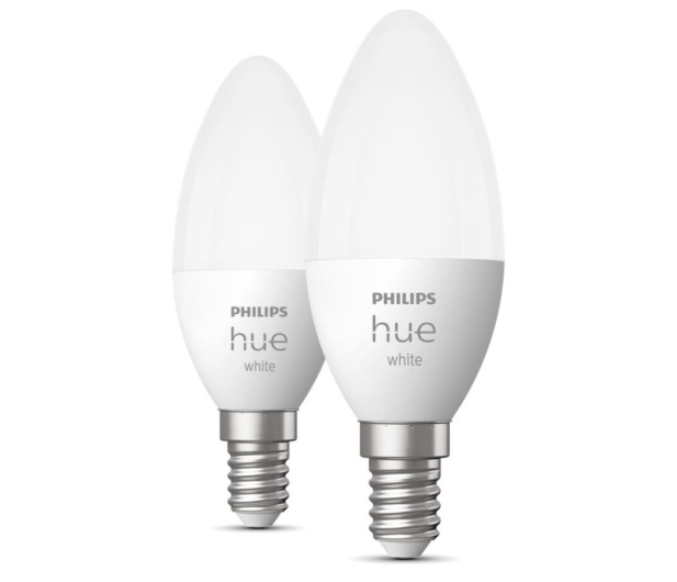 Philips Hue White Inteligentna Żarówka świeczka 2xE14 8719514320628 - 709749 - zdjęcie 3